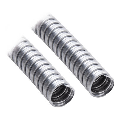 Tubo Flexible de 3/4" (19mm) en Acero Galvanizado. Rollo con 50 m. 