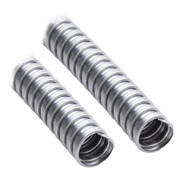 Tubo Flexible de 3" (75mm) en Acero Galvanizado. Rollo con 10 m.