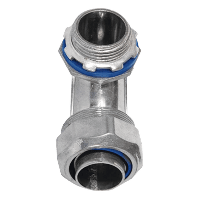 Conector Curvo para tubo tipo Liquidtight de 1 1/4" (32 mm). Compatible con ANC-COT114.