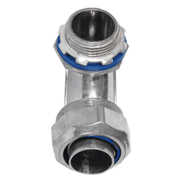 Conector Curvo para tubo tipo Liquidtight de 1 1/4" (32 mm). Compatible con ANC-COT114.