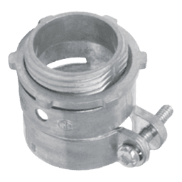  Conector recto para tubo flexible de 3/8" (9.5 mm).