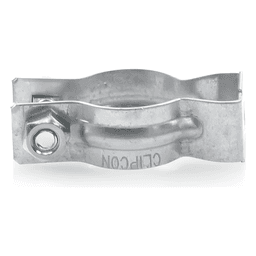 Clip para Tubo Conduit / 13 mm (1/2") / Acero Pregalvanizado / Tornillo 6.4 mm (1/4") / Separación de Superficies