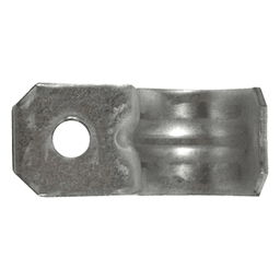 Abrazadera Tipo Uña / Conduit Pared Delgada / 3/4" (19 mm) / Acero Pregalvanizado Calibre 18 / Tornillo #12