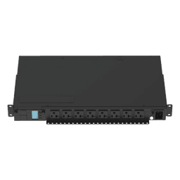PDU Monitoreable Horizontal / 8 Salidas NEMA 5-20R / Entrada NEMA 5-15P / 120 Vca / 15 A / 1U / Rack 19 in