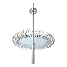 Pararrayos Dipolo Corona / Aluminio / Radio Protección 72° / 1.7 m (5.6 ft) / Efecto Ionización
