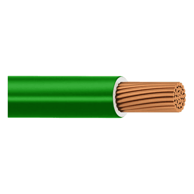 Cable THW-LS / Calibre 12 AWG / 19 Hilos / Verde / Bobina 100 m (328 ft)