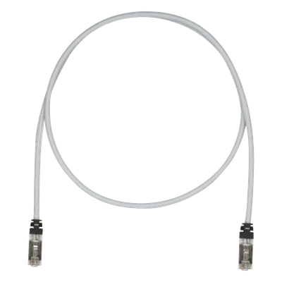 Patch Cord Cat6A, Blindado S/FTP, CM/LS0H, 2.13 Metros (7 Pies), Color Gris