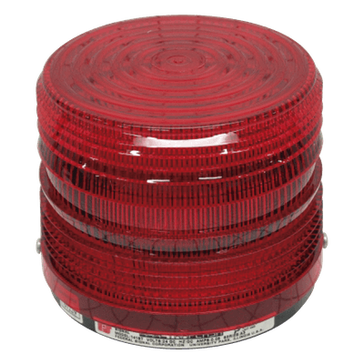 Luz estroboscópica Electraflash®, UL y cUL, 24 VCD, color Rojo