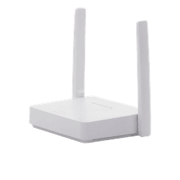 Router Inalámbrico N / Wi-Fi 2.4 GHz 300 Mbps / 1 Puerto WAN 10/100 Mbps / 2 Puertos LAN 10/100 Mbps / 2 Antenas 5 dBi / IPv6 e IPTV