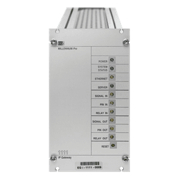 Interfaz Millennium IP para gestión de avisos y música por redes Ethernet por Streaming