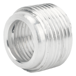 Reducción aluminio de 19-13 mm 3 / 4 - 1 / 2”