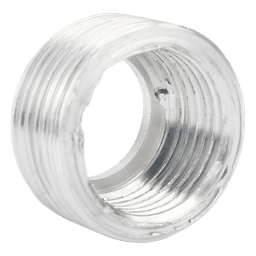 Reducción aluminio de 19-13 mm 3 / 4 - 1 / 2”