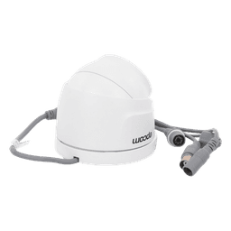 Cámara Domo TURBOHD / 2 Megapixel / Gran Angular 106° / IR 20 m (65.6 ft) / Audio por Coaxitron / IP66 / Metal