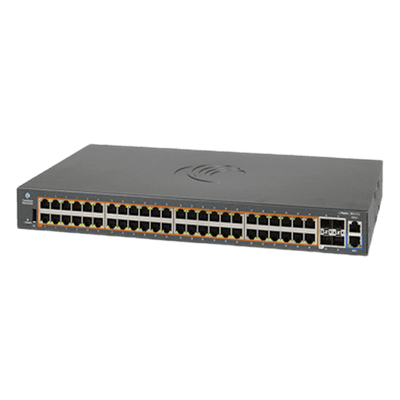 Switch Gestionable / 48 Puertos Gigabit PoE+ / 4 SFP+ 10 Gbps / 176 Gbps Throughput / Layer 2+ / PoE++ 60W