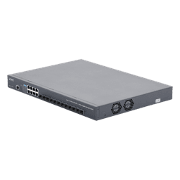 Switch Administrable Capa 3, 12 Puertos SFP de 10G, 8 Puertos 10/100/1000T, Con Alimentación Redundante (2 Fuentes de Alimentación AC).