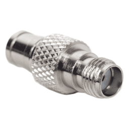 Adaptador en linea de conector SMA Hembra a SMB.