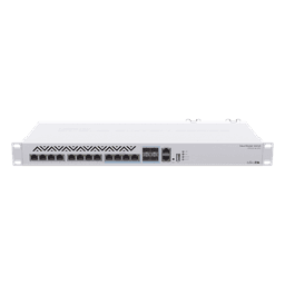 Cloud Router Switch / 8 Puertos 10G RJ45 / 4 Puertos Combo RJ45/SFP+ / 120 Gbps / 1U Rackmount