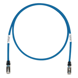 Patch Cord Cat6A, Blindado S/FTP, CM/LS0H, 2.13 Metros (7 Pies), Color Azul