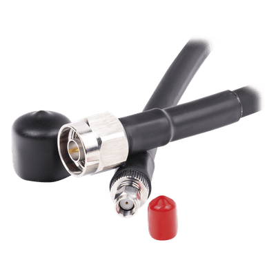 Jumper de Baja Pérdida / 0-7 GHz / 60 cm (1.97 ft) / SMA Macho Inverso a N-Macho / Doble Blindaje / Ultra Flexible