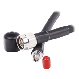 Jumper de Baja Pérdida / 0-7 GHz / 60 cm (1.97 ft) / SMA Macho Inverso a N-Macho / Doble Blindaje / Ultra Flexible