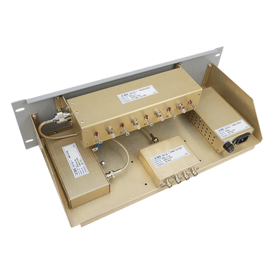 Multiacoplador y Preselector EMR, 138-225 MHz, 3-4 Canales, 3-8 MHz Ancho de Banda, N Hembra (Ant.) /BNC Hembra (Salidas).