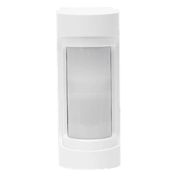 Detector de movimiento PIR dual inalámbrico para exteriores con batería de litio de larga duración