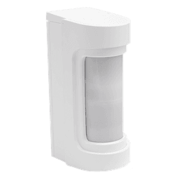 Detector de movimiento PIR dual inalámbrico para exteriores con batería de litio de larga duración
