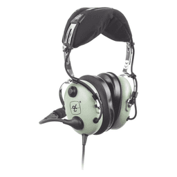 Auriculares de Aviación / Atenuación Pasiva NRR 23 dB / Micrófono Electret M-7A / Cable Bobina 5' (1.5 m) / Conector U-174/U / Helicópteros