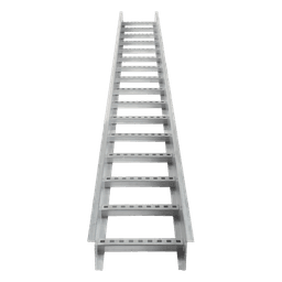 Escalera Portacables / Perfil Z / Peralte 3 1/4" / Ancho 9" / Paso 9" / 3.66 m (12 ft) / Capacidad 205 Cables