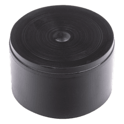 Tapón de Alta Resistencia con Anti UV para Postes de Cercos Eléctricos / 1" (25.4 mm) / Polipropileno Virgen / IP67 / Instalación por Presión