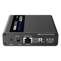 Receptor Compatible para Kits TT- 676 / 4K@60Hz con IR / Distancia de 70 Metros / Conexión en Cascada de hasta 10 Receptores con TT676.
