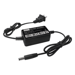 Adaptador de Pared / 12 VCC 1 A / Entrada Universal 100-240 VCA / Cable 0.5 m Doble Extremo / NEMA 1-15 / Operación 0°C a 40°C