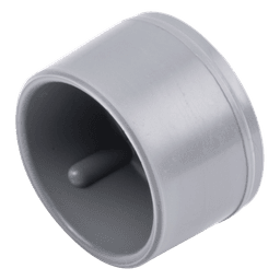 Tapón para Poste de Cerco Eléctrico / 1" (25.4 mm) / Polipropileno Virgen / IP67 / Rango Térmico -30°C a 80°C / Anti-UV / Instalación por Presión