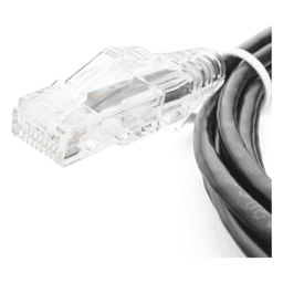Cable de Parcheo Slim UTP Cat6 / 28 AWG / 2 m (6.56 ft) / 1 Gbps / RJ45 Chapado en Oro