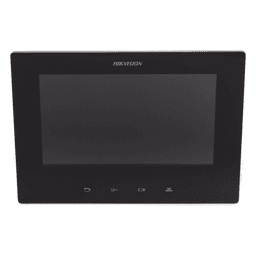 Monitor IP para Videoportero / Pantalla 7" / Resolución 1024 x 600 / 16 Canales de Video / PoE Estándar / 8 Entradas de Alarma
