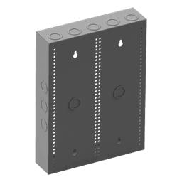 Gabinete de Medios / 19 Pulgadas de Alto / Empotrable en Pared / 14.2 x 18.8 x 3.7 Pulgadas / Acero Calibre 18
