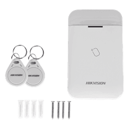 (AX PRO) Lector de Tag Inalámbrico HIKVISION /  Permite Armar y Desarmar / Incluye 2 Tag DS-PT-M1
