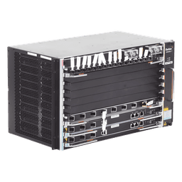 OLT Carrier Class Modular / 6 Ranuras de Servicio / 96 Puertos GPON / 48 xGPON / Switching 6.8 Tbps / 200 Gbps por Slot / 6 UR / 19'