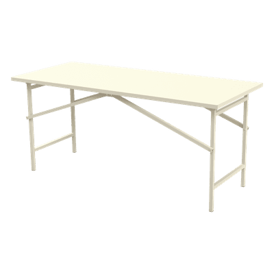 Mesa de Trabajo Plegable / 250 kg Capacidad / 1832x791x813 mm / 6.0x2.6x2.7 ft / Acabado Electrostático