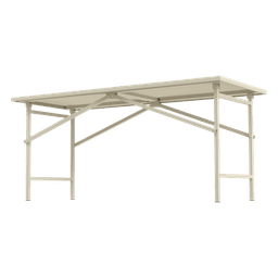 Mesa de Trabajo Plegable / 250 kg Capacidad / 1832x791x813 mm / 6.0x2.6x2.7 ft / Acabado Electrostático