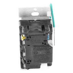 Interruptor de Pared On/Off / Doble Voltaje 120/277 V / 8 A Iluminación / 2 Hilos Sin Neutro / RF 431-437 MHz / Unipolar o Multilocalización