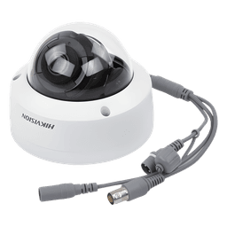 Cámara Domo TURBOHD / 2 Megapixel / IR EXIR 30 m (98.4 ft) / WDR 120 dB / IK10 / IP67 / 4 Tecnologías / Ultra Baja Iluminación