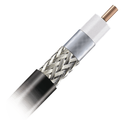 Cable Coaxial Trenzado / 500 m (1640 ft) / 50 Ohm / 10.29 mm / -70°C a +85°C / 16.2 GHz