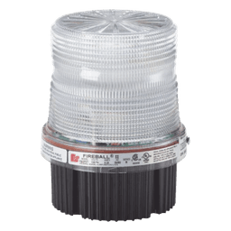 Fireball® LED Luz de advertencia Listado por UL y cUL 12-24 VCD Color Claro
