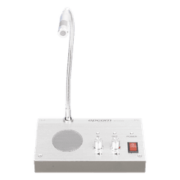Sistema de Intercomunicación | Ideal para Ventanillas | Audio de voz de dos vías | 12V/1A 3W | Micrófono Interior + Micrófono Exterior