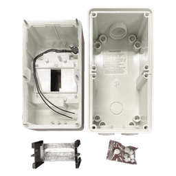 Gabinete Plástico para Exterior IP66 para Riel Din