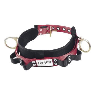Cinturón para liniero talla 44, con bandas para porta herramientas y dos anillos tipo D.