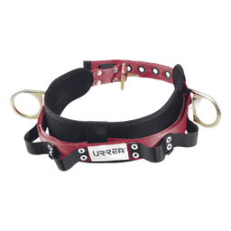 Cinturón para liniero talla 44, con bandas para porta herramientas y dos anillos tipo D.