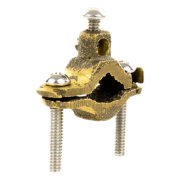 Conector Tubo a Cable / Bronce 100% / Tubo hasta 1 1/4 in / Cable 4 AWG / Aterrizaje Torres TZ / Sin Soldadura