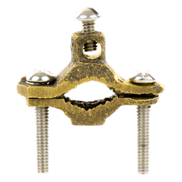 Conector Tubo a Cable / Bronce 100% / Tubo hasta 1 1/4 in / Cable 4 AWG / Aterrizaje Torres TZ / Sin Soldadura
